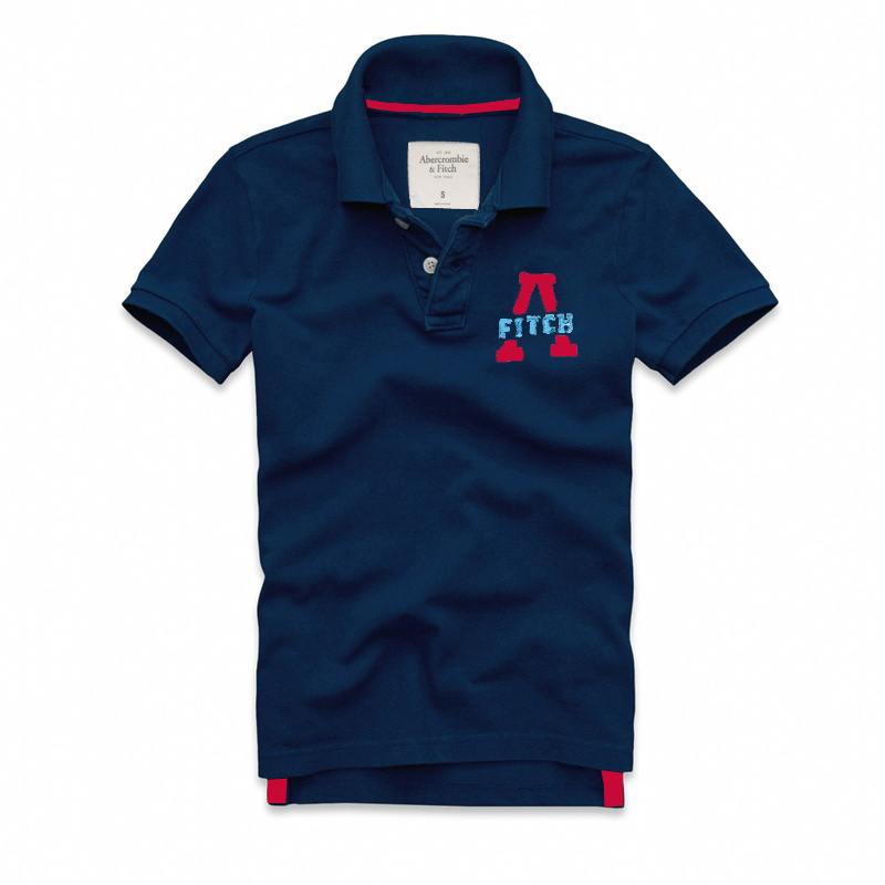 Abercrombie Fitch Hombres Polo Corto Remera AF7109